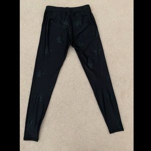 Terez Black Star Foil Leggings